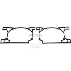 Переходные рамки Nissan Patrol (Y62) [2010-2014] HiBeam под линзы Hella 3r/5r, Би-Лед